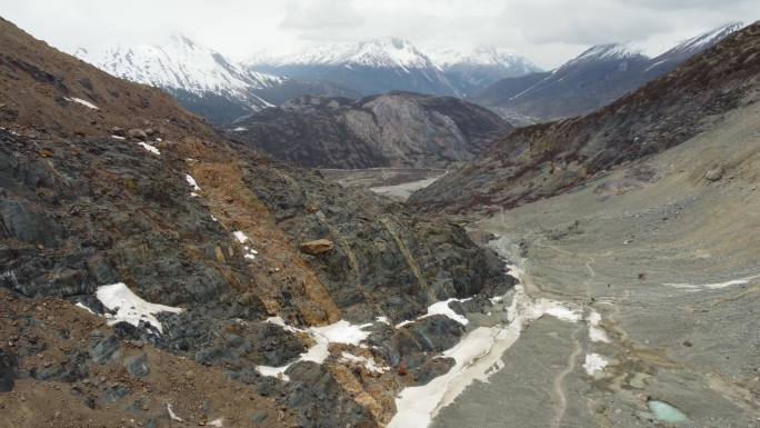 西藏318来古冰川航拍