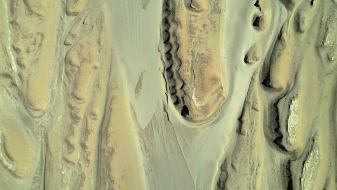 震撼 火星公路 无人区 雅丹 地球 航拍