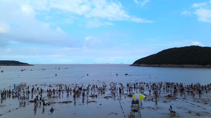 宁波松兰山海滨浴场