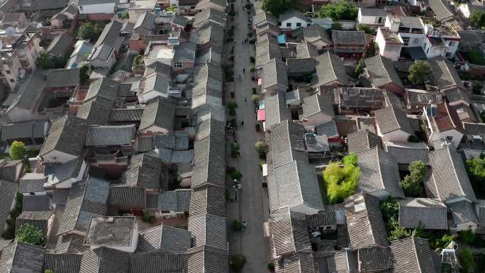 中国云南大理巍山古城风景