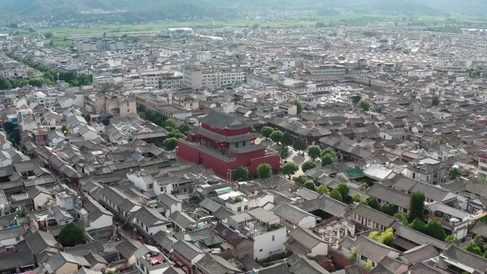 中国云南大理巍山古城风景