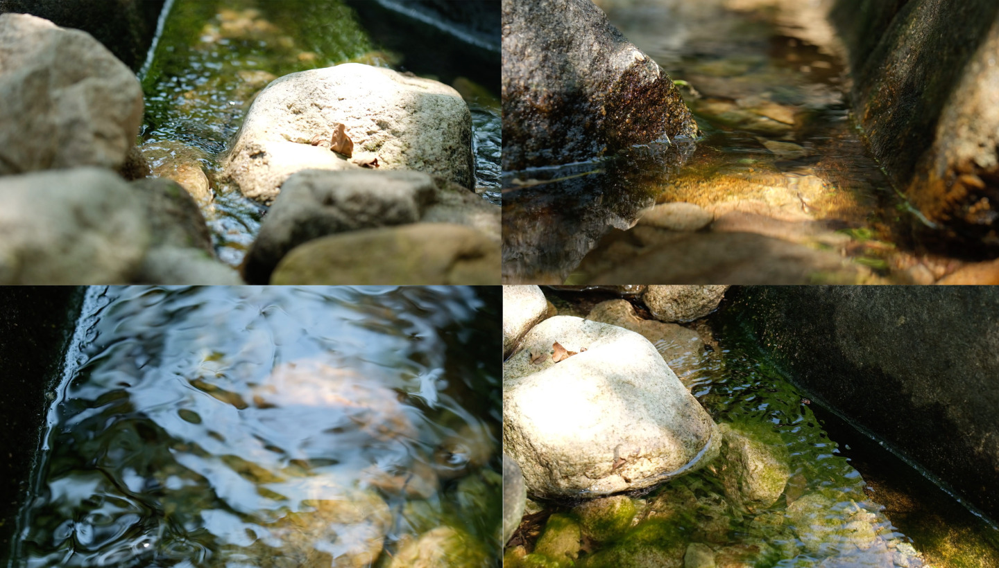 山间溪水