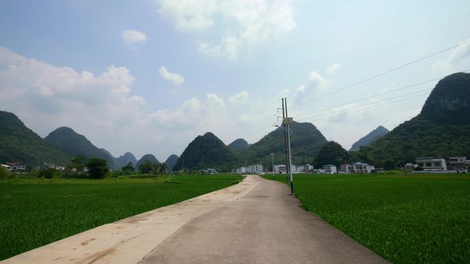 广西农村实景