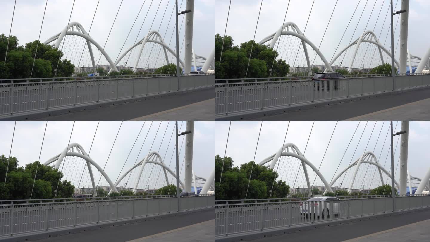 现代 大桥 桥梁  高清 4K分辨率