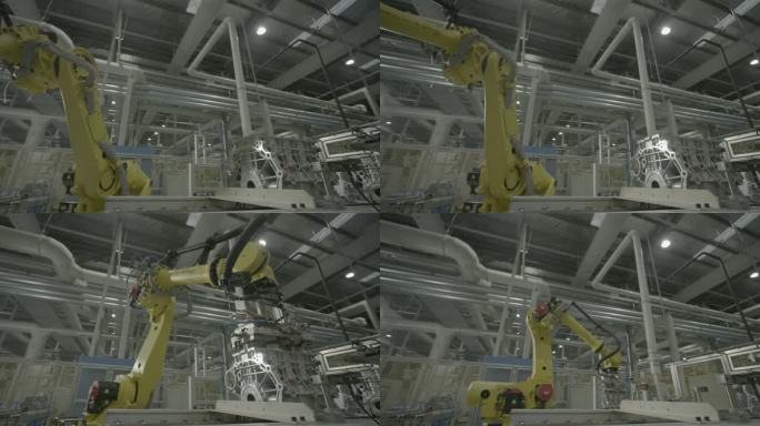 机械臂 自动化生产  工业 灯塔 制造业