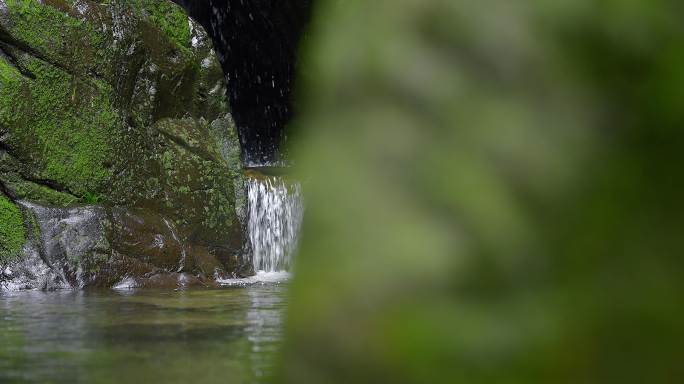 大自然 山野 雨后 瀑布10