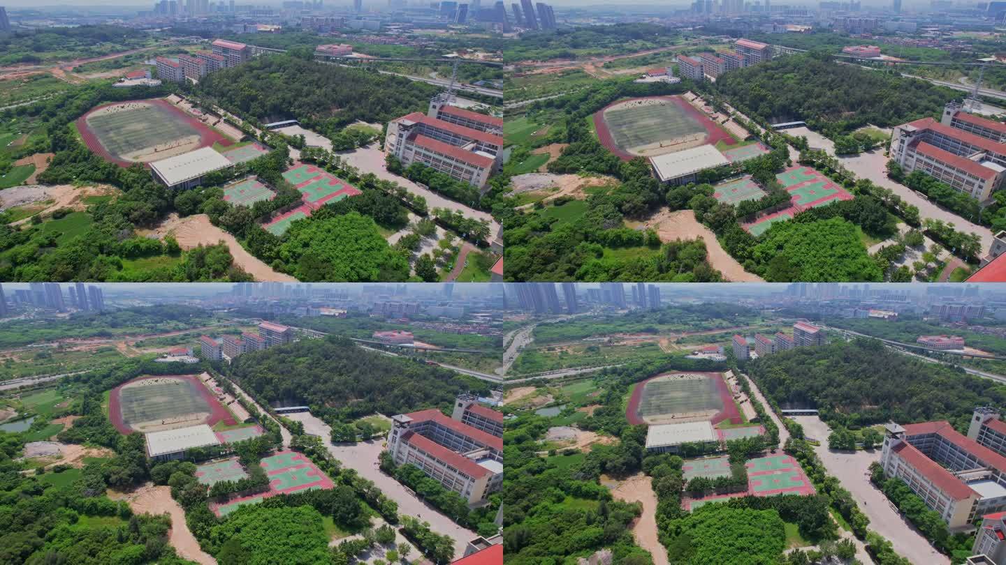 航拍厦门安防科技学院