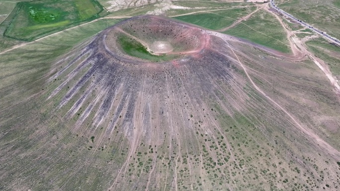 乌兰哈达火山高清视频