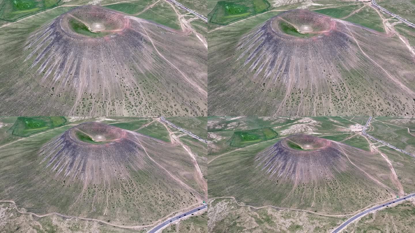 乌兰哈达火山高清视频