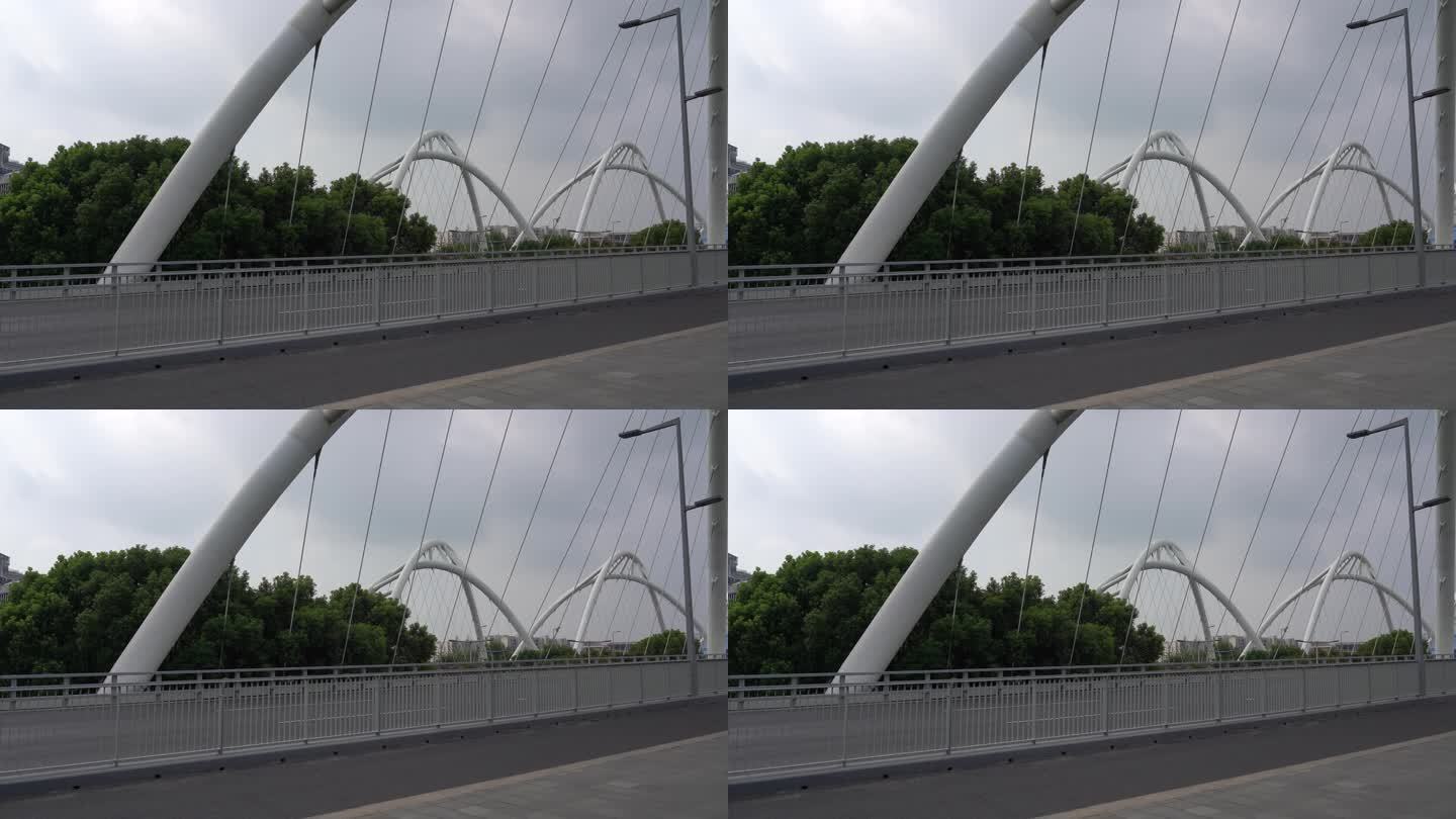 现代 大桥 桥梁  高清 4K分辨率