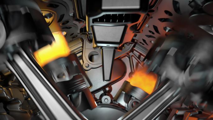 发动机 缸内燃烧 爆发 压力 6缸发动机