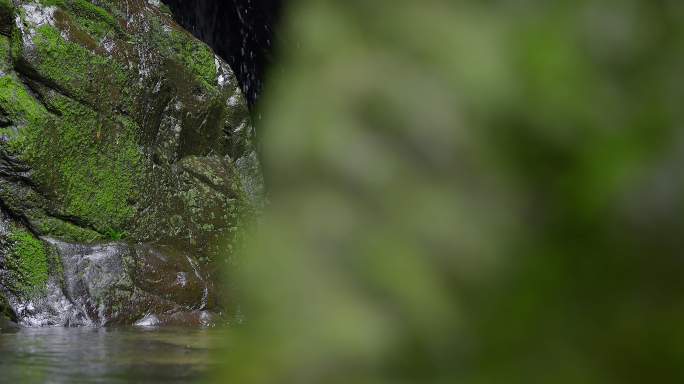 大自然 山野 雨后 瀑布9