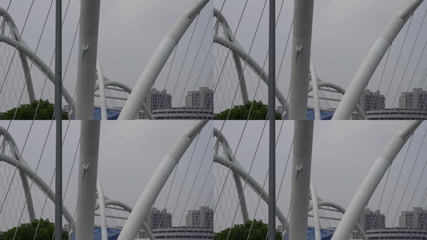 上海桥上 城市 桥  桥梁 城市 现代