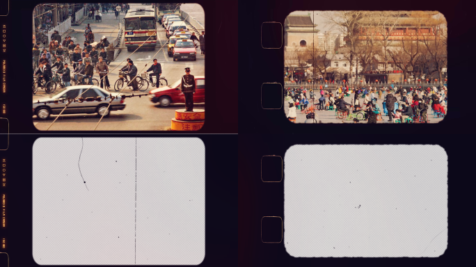 2款复古做旧胶片微电影取景框