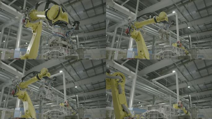 机械臂 自动化生产  工业4.0 灯塔工
