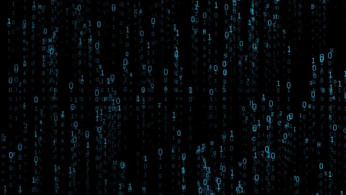 数据流 科技大数据 二进制 黑客帝国代码