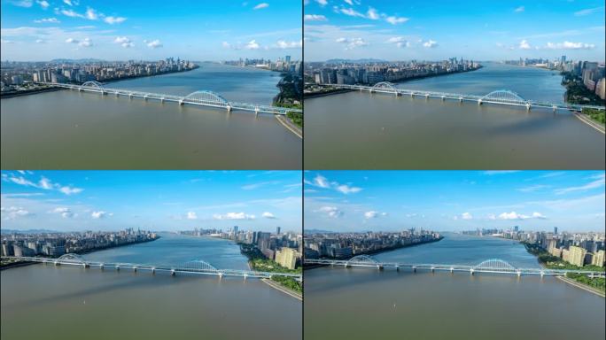 杭州钱江四桥 复兴大桥延时拍摄