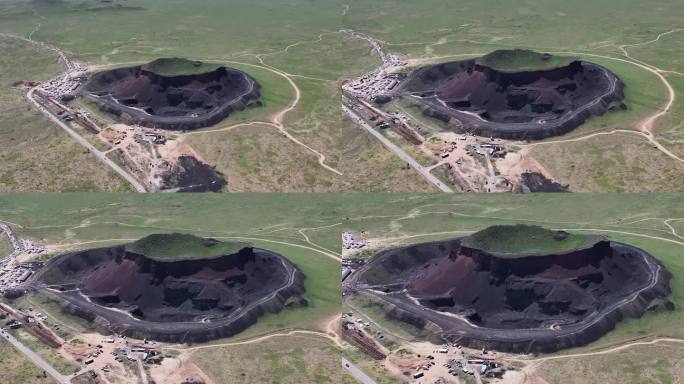 乌兰哈达火山高清视频