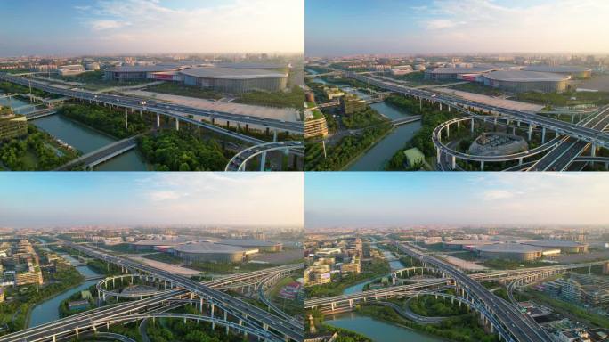 上海国家会展中心中国进博会青浦区虹桥枢纽
