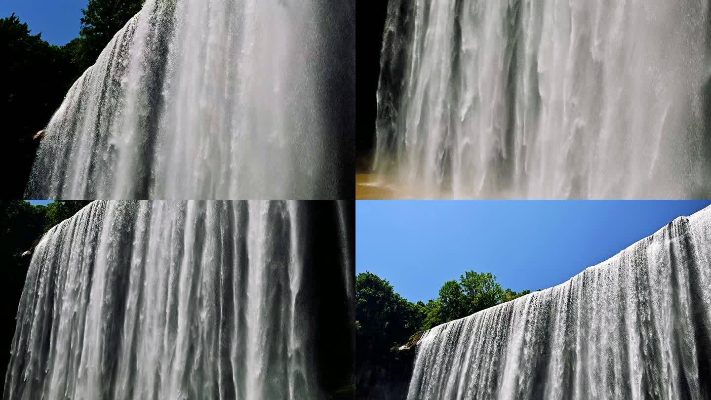 万州大瀑布实拍视频素材