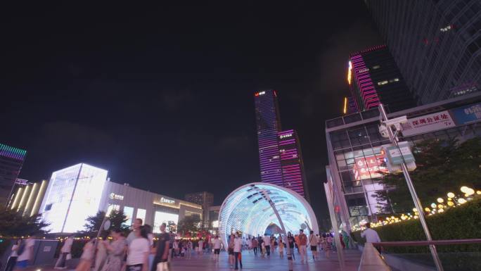 深圳 保利 保利文化广场 都市夜景