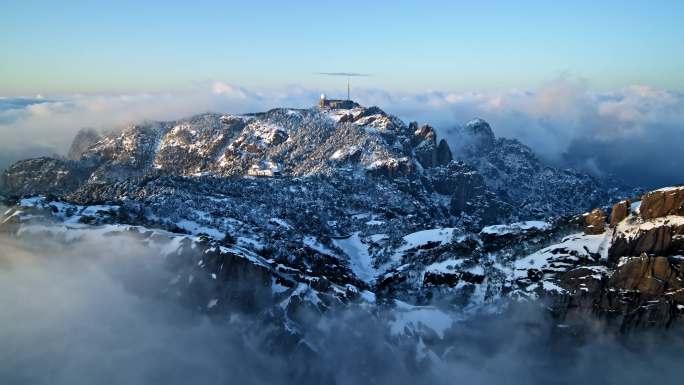 黄山景区 风光航拍9