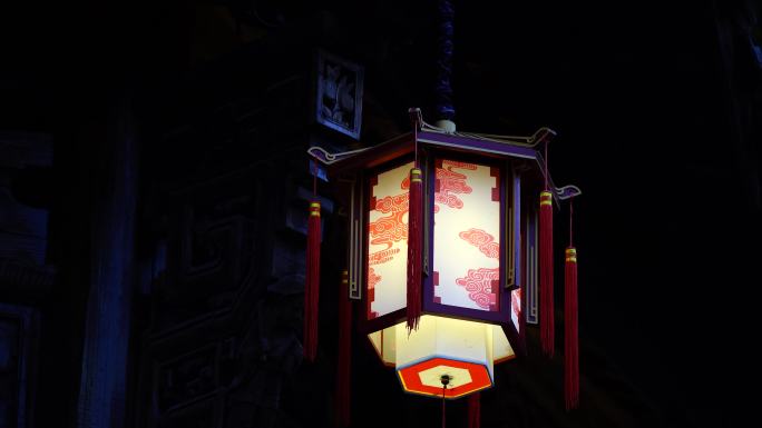 传统文化质感灯笼照明