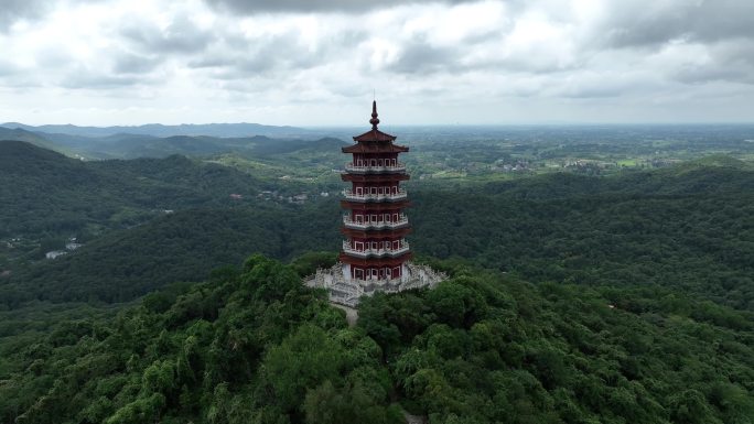 襄阳古隆中腾龙阁