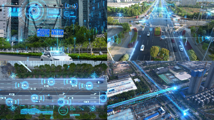 智慧交通5G互联网科技城市AE模板