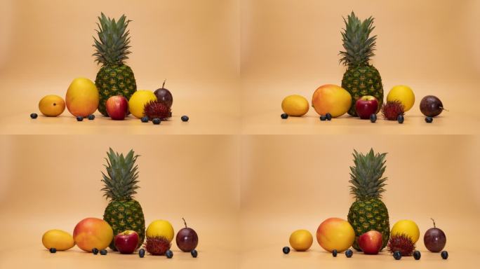 热带水果动起来，逐格动画