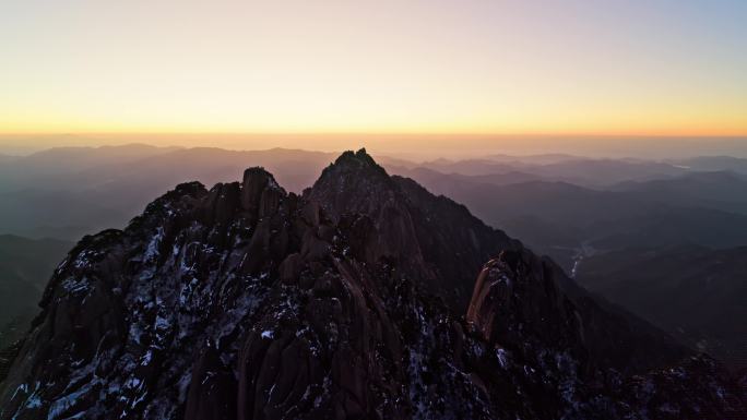 黄山景区 风光航拍3