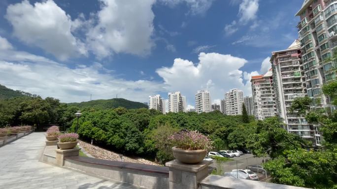 深圳大南山脚下风景