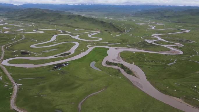 漫泽塘湿地自然保护区航拍