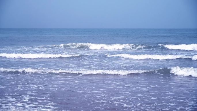 海浪海水浪花沙滩