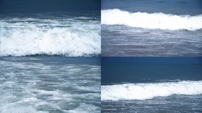 海水大理石纹路慢动作海浪浪花