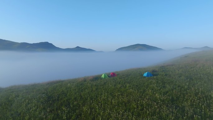 草原  露营 云海 日出 历山 析城山