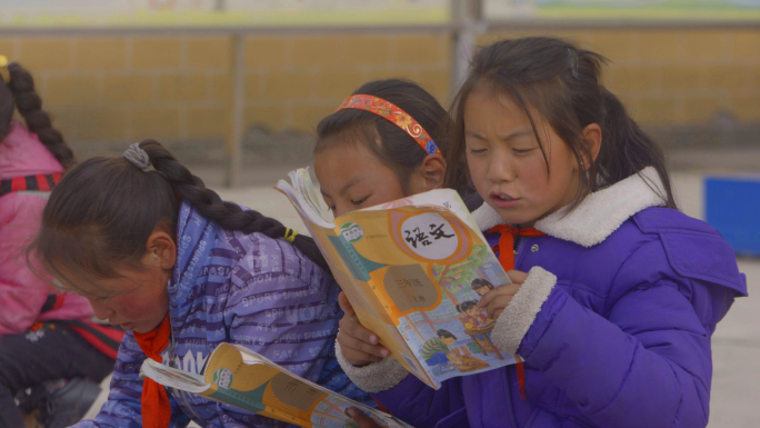 山区儿童课堂视频素材