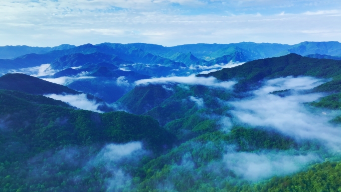 秦岭云海