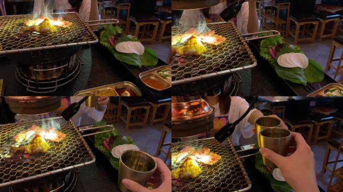 日本料理烤肉烧烤美食