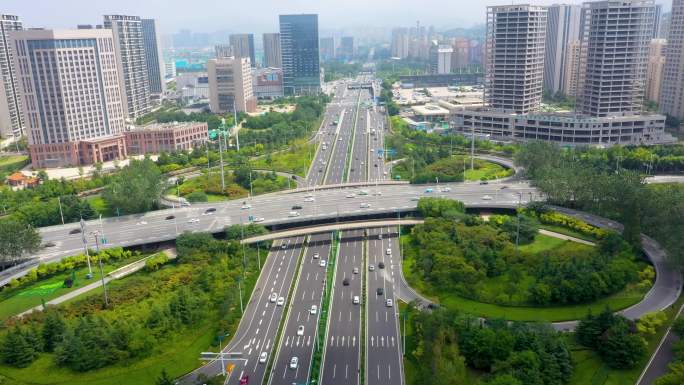 青岛海尔路辽阳东路立交桥