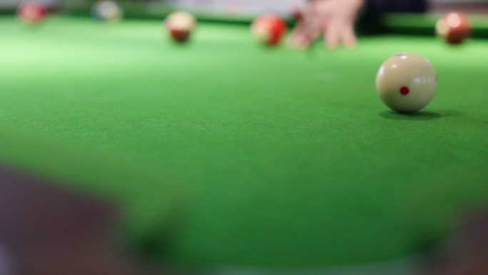 桌球 台球 一杆进洞