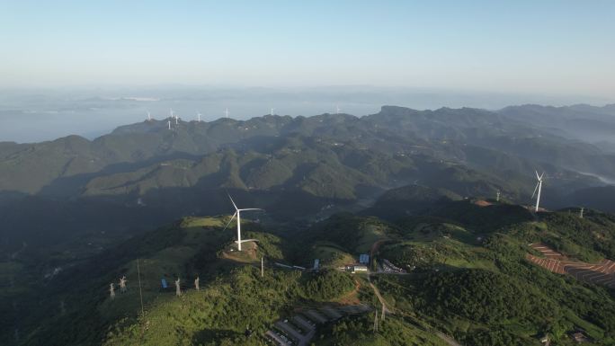 百里荒风力发电场