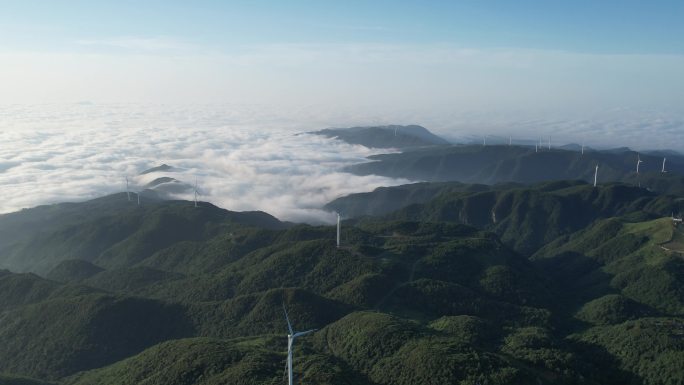 云海 风力发电场