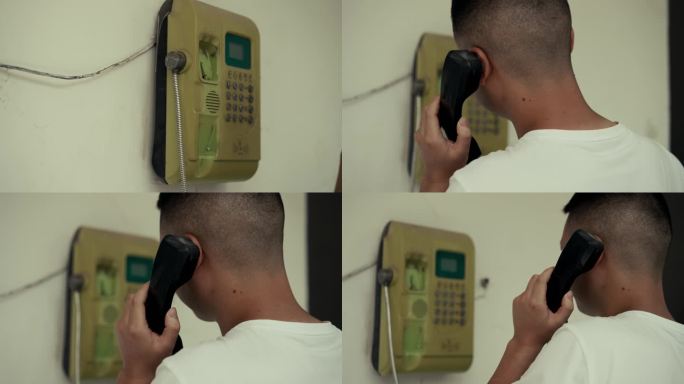 老式电话机公共电话