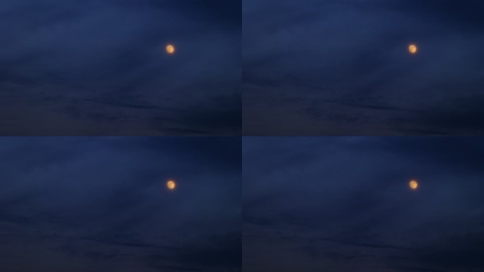 夜空中的月亮 月色 明月几时有