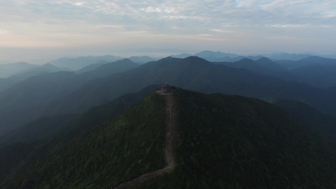 X浙江温州泰顺县乌岩岭云海航拍