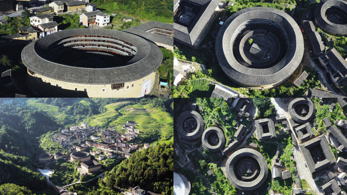 【4K】福建初溪土楼多景别