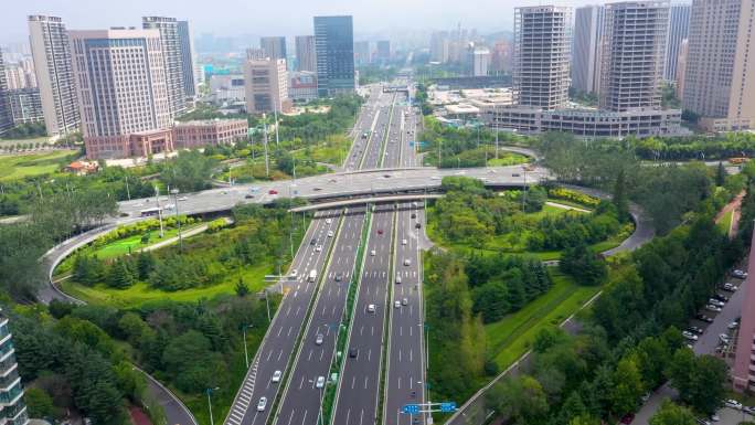 青岛海尔路辽阳东路立交桥