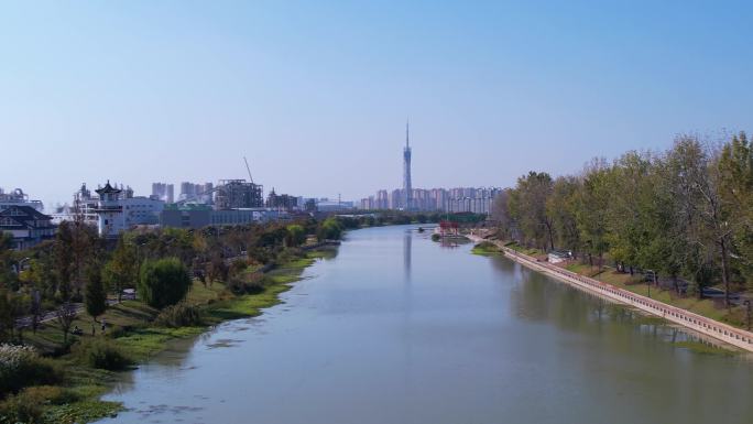 淮安市里运河-4k航拍