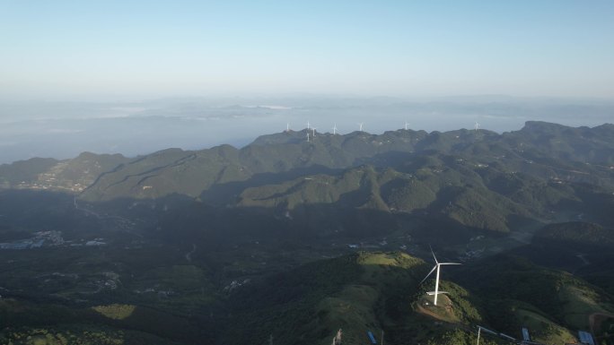 百里荒风力发电场